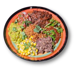 Pork Carnitas Fiesta Bowl