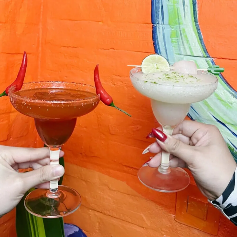 An ice-cold Frozen Margarita, the perfect beachside cocktail.