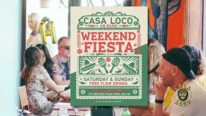 Casa Loco An Bang Weekend Fiesta, the best brunch in Hoi An with free-flow drinks.